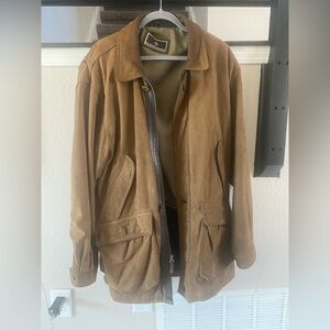 Rainforest Genuine Cowhide leather and Wool Chore Jacket